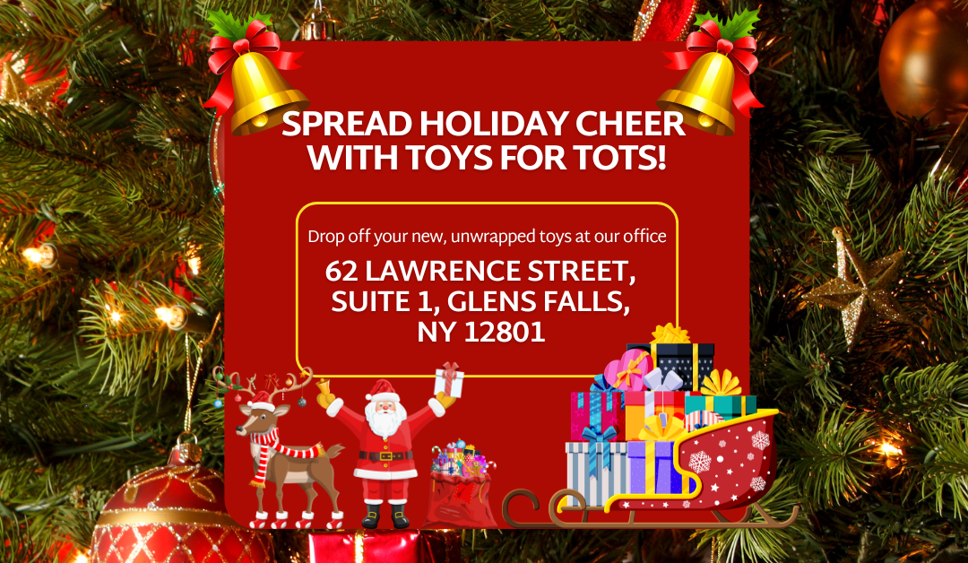 Spread Holiday Cheer with Toys for Tots! Drop Off at 62 Lawrence Street, Glens Falls, NY