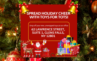 Spread Holiday Cheer with Toys for Tots! Drop Off at 62 Lawrence Street, Glens Falls, NY